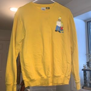 Yellow Simpson’s Crewneck